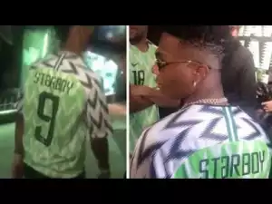 Video: Wizkid signs a partnership deal with Nike to officially release Starboy jerseys